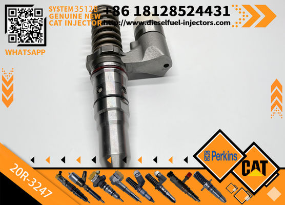 Excavator Parts 392-0225 Fuel Injector 3920225 20R-3247 20R3247 for CAT 3508B 3512B 3516B 3512C 3516C