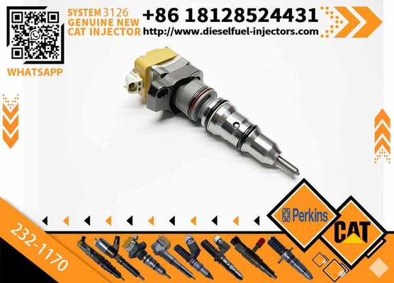 High Quality Excavator diesel Injector 179-6020 3412E 613G 637G 769D 771D D9R 232-1183 10R-1266