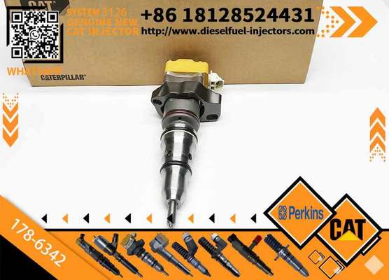 178-6342 1786342 10R-1257 Fuel Injector for 3126 3126B Engine 120H 135H Motor Grader 938G Loader D5N D6N Tractor