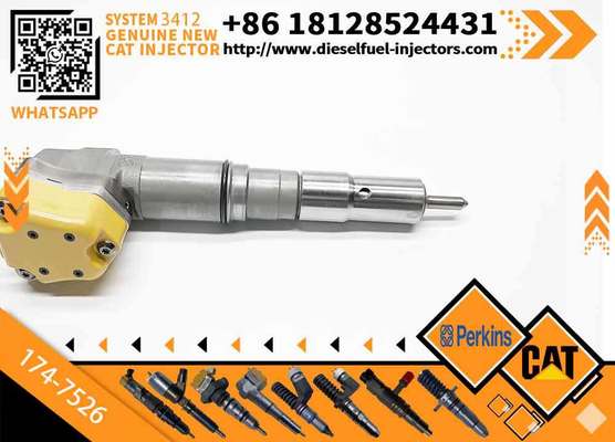 Common Rail Fuel Injector Excavator Parts Engine 3408 3412 Fule Injetor 232-1173 232-1183 232-1168 174-7528 174-7526 for CAT