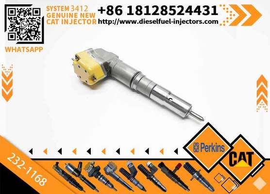 Common Rail Fuel Injector Excavator Parts Engine 3408 3412 Fule Injetor 232-1173 232-1183 232-1168 174-7528 174-7526 for CAT