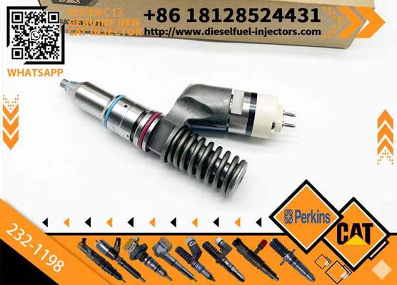 Excavator Accessories Fuel Injector 232-1198 239-4908 249-0705 253-0608 292-3666 332-1419 for CAT C13 for Construction Machinery