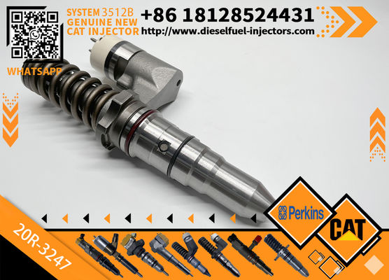 Excavator Parts 392-0225 Fuel Injector 3920225 20R-3247 20R3247 for CAT 3508B 3512B 3516B 3512C 3516C