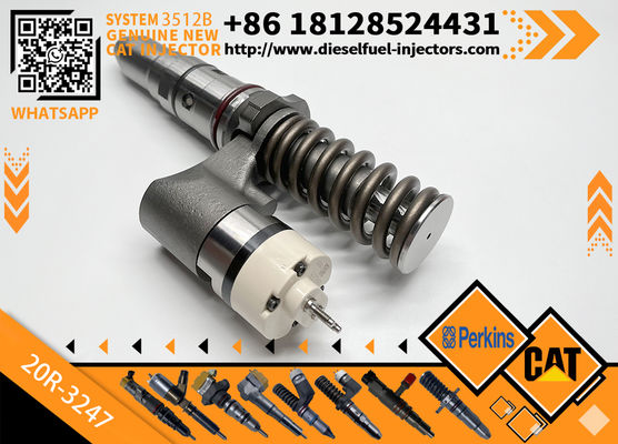 Excavator Parts 392-0225 Fuel Injector 3920225 20R-3247 20R3247 for CAT 3508B 3512B 3516B 3512C 3516C