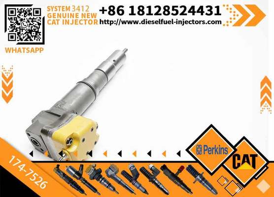 Common Rail Fuel Injector Excavator Parts Engine 3408 3412 Fule Injetor 232-1173 232-1183 232-1168 174-7528 174-7526 for CAT