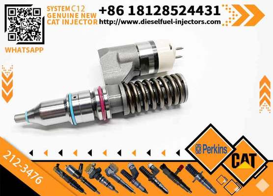 C15 C12 Diesel Engine Parts Fuel Injector 2123476 212-3476 166-0149 0R-9530 for Cat-erpillar Excavator